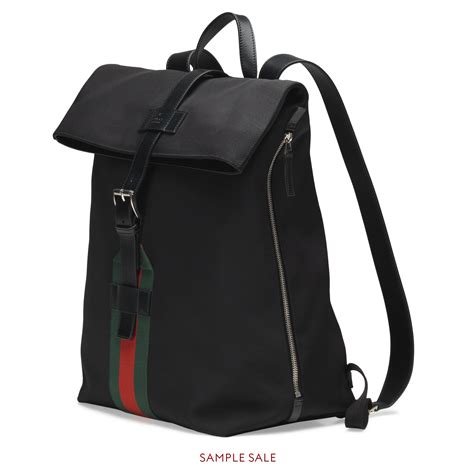 gucci zaino nero tessuto collector square|Scopri la nuova collezione di zaini Gucci uomo su FARFETCH.